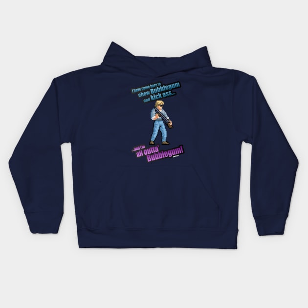 All Outta Bubblegum Kids Hoodie by AlterAspect